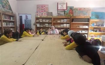 ورشة حكي بمكتبة بولاق الدكرور الثقافية بعنوان "تغيير نمط حياتك ونبدأ من جديد" 