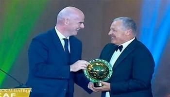 اتحاد الكرة المصري يعلن دعمه لـ جياني إنفانتينو لفترة جديدة في رئاسة «فيفا»