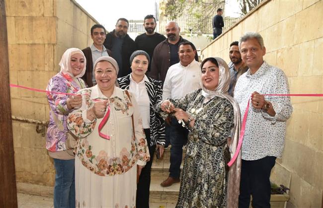 افتتاح معرض “مرسى” للفنانة مروة زكي بقاعة نهضة مصر بمركز محمود مختار الثقافي