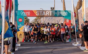 الشباب والرياضة: لأول مرة نصف ماراثون دهب بمشاركة ألف متسابق من 30 جنسية
