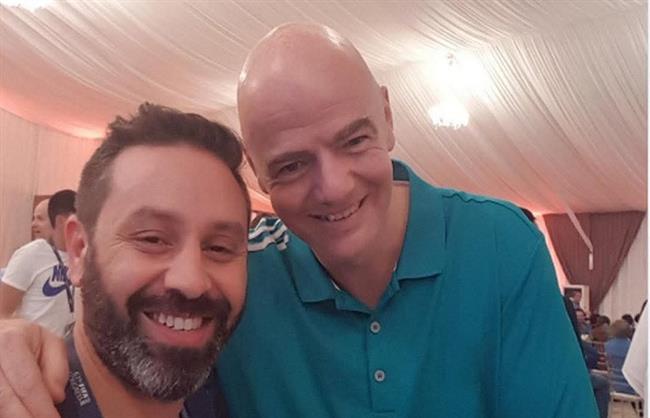 في خطاب رسمي.. فيفا يهنئ حازم إمام بعيد ميلاده الـ 51  