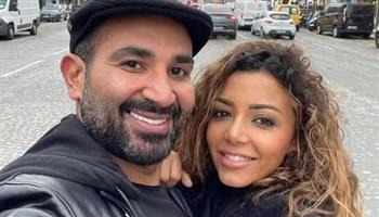 تفاصيل انفصال أحمد سعد عن زوجته علياء بسيوني 