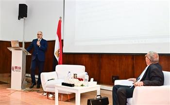 وزير الري يشارك في فعاليات ندوة "الأمن المائي المصري .. التحديات والفرص" بجامعة مصر الدولية