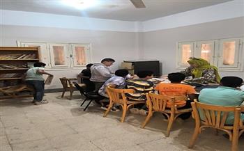 "ورشة فنية رسومات حرة" لبيت ثقافة شندورة بالسويس
