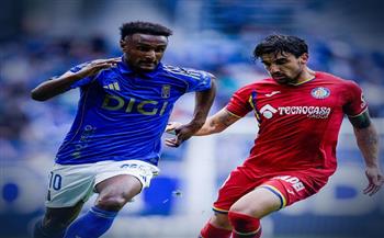 الدوري الإسباني.. ريال أوفييدو يتعادل مع خيتافي بمشاركة هيثم حسن
