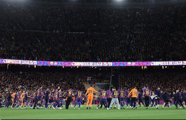 كلاسيكو الأرض.. برشلونة يتوج بلقب الدوري الإسباني للمرة الـ29 في تاريخه  