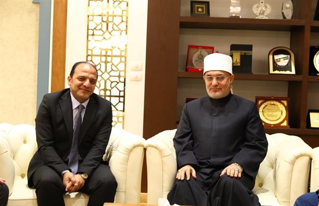 نائب رئيس هيئة الرقابة النووية والإشعاعية يزور مفتي الجمهورية تقديرا لدعمه التوعوي لمجلة الهيئة