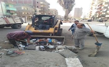 محافظ الغربية: رفع 210 أطنان من المخلفات بـ6 مراكز خلال عدة حملات مكبرة للنظافة