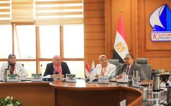 رئيس جامعة كفر الشيخ يفتتح اجتماع لجنة قطاع التمريض بالمجلس الأعلى للجامعات