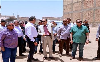 محافظ سوهاج يقود حملة مكبرة لإزالة التعديات بمركز جرجا
