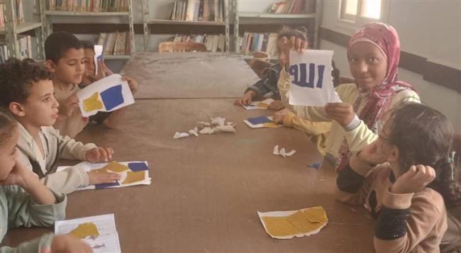 قصور الثقافة تواصل أنشطتها الفنية المجانية بورشة قص ولصق لتنمية الإبداع بالمنيا