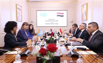 وزير العدل يبحث مع المنسقة المقيمة للأمم المتحدة في مصر  تعزيز التعاون في مجالات العدالة وسيادة القانون