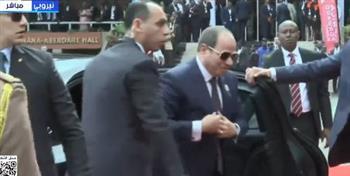 الرئيس السيسي يصل إلى مقر انعقاد قمة أفريقيا - فرنسا بالعاصمة الكينية نيروبي| فيديو