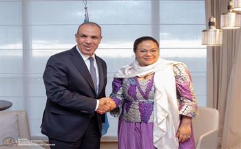 وزير الخارجية يبحث مع نظيرته الكونغولية العلاقات الثنائية والوضع بشرق الكونغو