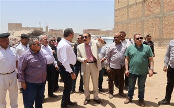 محافظ سوهاج يقود حملة مكبرة لإزالة التعديات على الأراضى الزراعية وأملاك الدولة بمركز جرجا