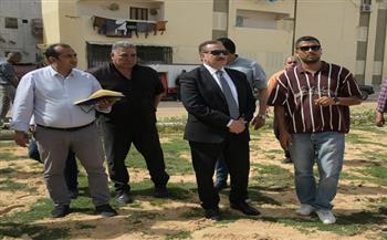 محافظ بورسعيد يتابع مستجدات أعمال تطوير ورفع كفاءة “239 عمارة” بمنطقة خالد بن الوليد بحي الزهور
