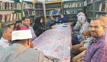 قصور الثقافة تنظم مناقشة كتاب "بدء الدعوة" ببيت ثقافة مطاي