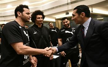 وزير الرياضة يشهد حفل تكريم منتخب اليد بعد حصد اللقب الأفريقي الرابع تواليا
