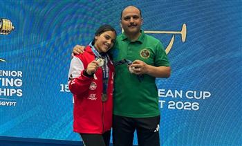 ميرنا طنطاوي تحصد 3 ميداليات في بطولة إفريقيا لرفع الأثقال للكبار