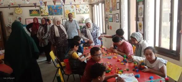 ورشه فنية باستخدام الصلصال الفوم بثقافة المنيا 