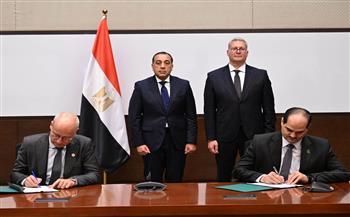 رئيس الوزراء يشهد توقيع مذكرة تفاهم للتعاون في أنشطة استكشاف الغاز الطبيعي بمنطقة غرب البحر المتوسط