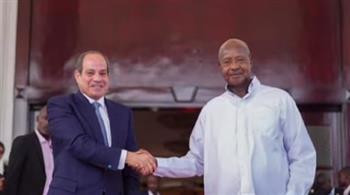 رئيس أوغندا يرحب بالرئيس السيسي ويؤكد التطلع إلى تعزيز التعاون بين البلدين والنهوض بمصالح أفريقيا 