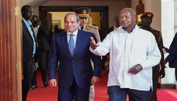 بالتزامن مع زيارة الرئيس السيسي.. الإحصاء: 154.4 مليون دولار قيمة التبادل التجاري بين مصر وأوغندا عام 2025