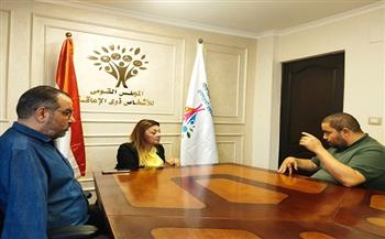 المشرف العام على قومي الإعاقة تفتح باب الحوار مع ذوي الهمم للاطلاع على رؤى وأفكار جديدة ‏