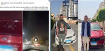 ضبط سائقين بالغربية قادا سيارتين برعونة وأديا حركات استعراضية خلال موكب زفاف