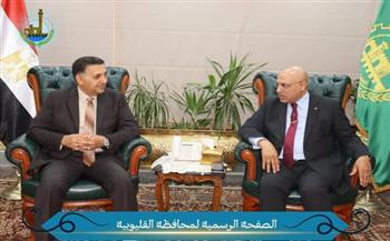محافظ القليوبية يستقبل رئيس الإدارة المركزية للاستثمار لبحث طرح الفرص الاستثمارية 