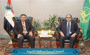  محافظ القليوبية يستقبل رئيس الهيئة القومية لسلامة الغذاء لبحث تعزيز الرقابة على الأسواق