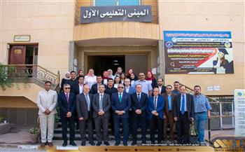 رئيس جامعة طنطا يفتتح المعامل المتطورة ضمن مبادرة "تميز المعلم"