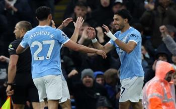 الدوري الإنجليزي.. مانشستر سيتي يكتسح كريستال بالاس بثلاثية| مرموش يسجل