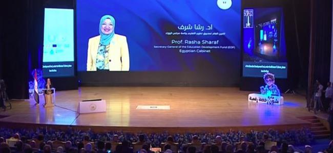 رشا شرف: مصر تقدمت إلى المركز الثاني عالميًا في التدريب الرقمي بعد الهند