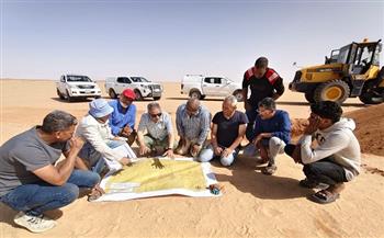 "بحوث الصحراء" يواصل حصر وتصنيف الأراضي الصحراوية على محور الداخلة – شرق العوينات في الوادي الجديد