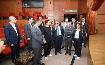 محمد رياض يبحث مع اللواء طارق مرزوق توسع فعاليات المهرجان القومي للمسرح المصري بالدقهلية