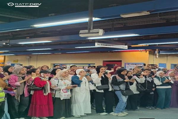 وزارة النقل: فعاليات فنية وثقافية تضفي أجواء مميزة بمحطة كلية البنات 