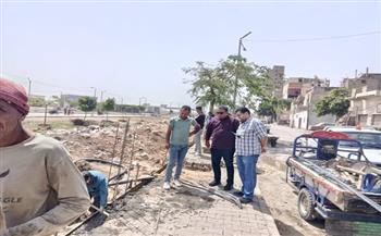 محافظ أسيوط: استمرار أعمال التطوير والتجميل بميدان الوليدية في حي شرق لتحسين المظهر الحضاري