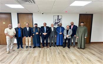 كبير أئمة الأزهر بشيكاغو ينظم لقاء يتناول نشاط الجاليات العربية وسبل تعزيزه