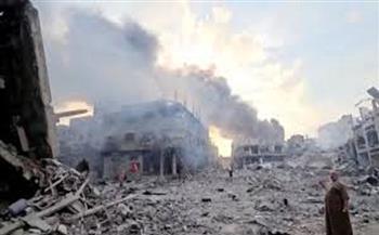 سقوط مصابون في غارة شنتها طائرة مسيرة إسرائيلية على جباليا البلد شمالي غزة   