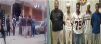 مشاجرة بالحجارة فى الطالبية تسفر عن إصابات بين 5 أشخاص.. والداخلية تضبط المتهمين