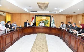 محافظ الفيوم يترأس الاجتماع الأول للجنة متابعة تنفيذ مشروعات "القرض الأوروبي" بالمحافظة