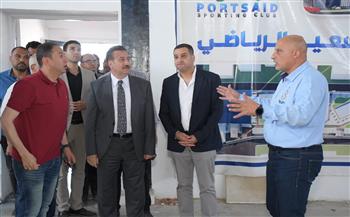 محافظ بورسعيد يتابع مستجدات أعمال إنشاء “نادي بورسعيد الرياضي” ويوجه بتكثيف الأعمال للانتهاء في أقرب وقت 