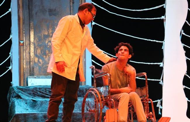 عرض "سالب واحد" لفرقة دسوق ضمن مهرجان نوادي المسرح بالسامر