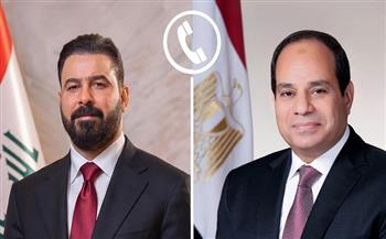 الرئيس السيسي يؤكد دعم مصر لأمن واستقرار العراق