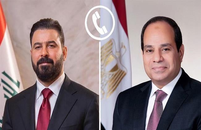 الرئيس السيسي يؤكد دعم مصر لأمن واستقرار العراق