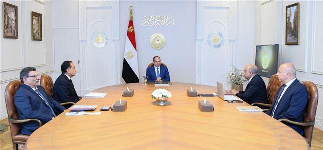  الرئيس السيسي يوجه بضرورة التوسع المدروس في مشروعات الطاقة الجديدة والمُتجددة