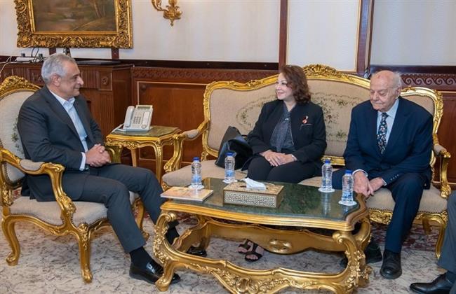 وزير الدولة للإنتاج الحربي يبحث مع خبير دولى أوجه تعظيم الاستفادة من الطاقة الشمسية الحرارية