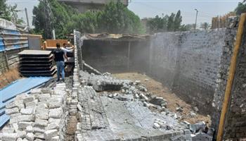 إزالة ٢٣ حالة تعدي بالبناء المخالف على الأراضي الزراعية وأملاك الدولة بمحافظة الشرقية 