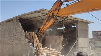 محافظة الإسكندرية: استمرار حملات إزالة البناء المخالف